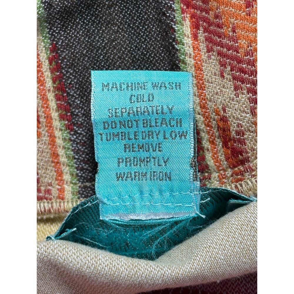 Tasha Polizzi Collection Chico Cardigan Jacket Women's Large Cotton Southwestern - Picture 9 of 9